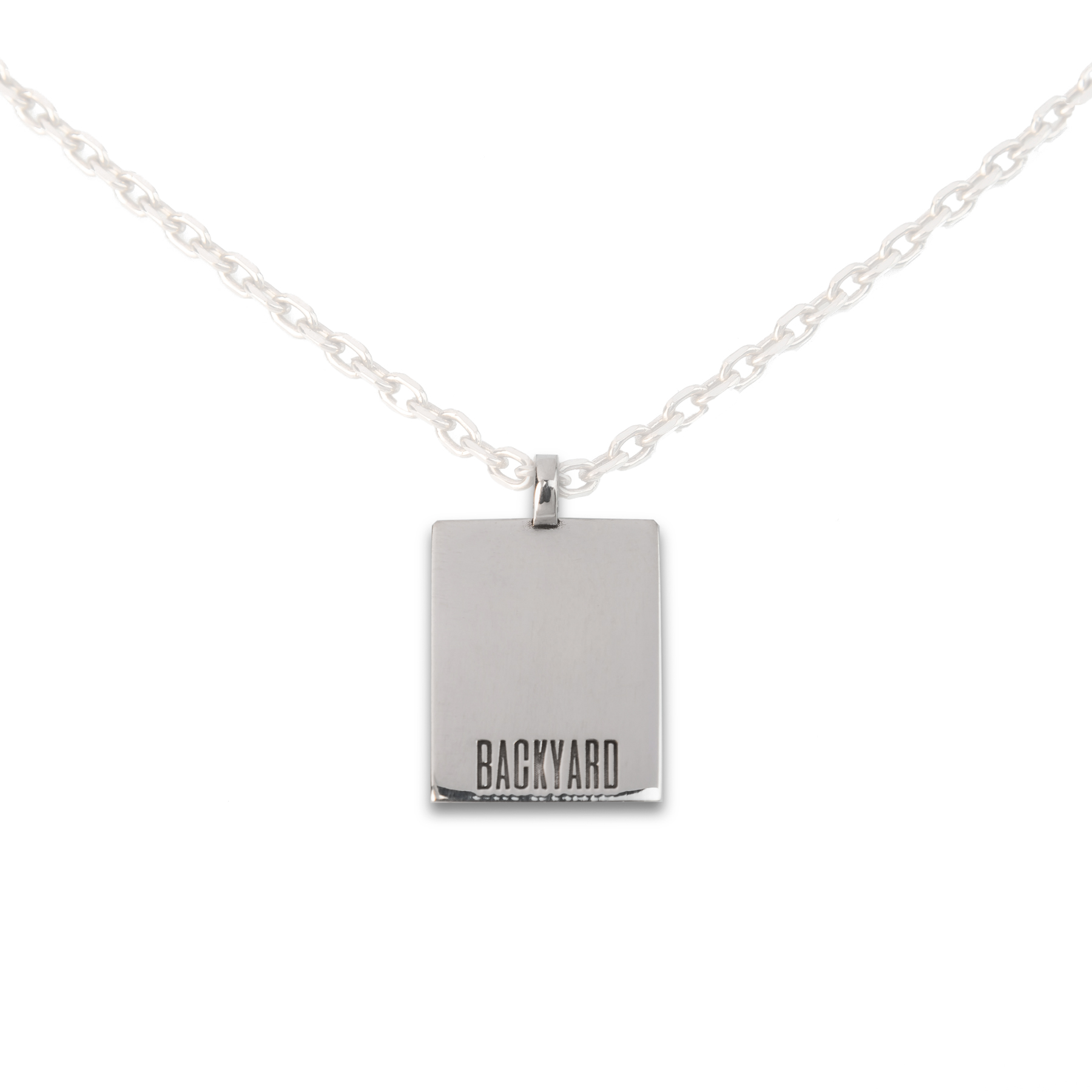 Rectangle Pendant B02 back